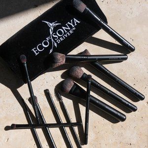 12 Piece Bamboo Vegan Brush Set
